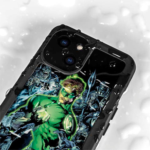 DC Comics Green Lantern Blackest Night, Vol 1 Cover by Ivan Reis iPhone 15 Waterproof Case